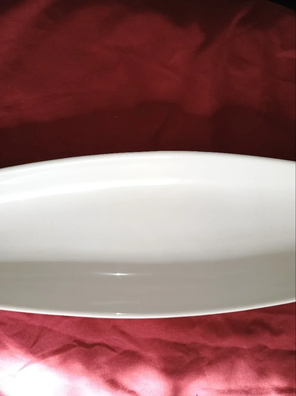 Impromptu Iroquois Ben Seibel Bridal White Celery Dish 15.25 in